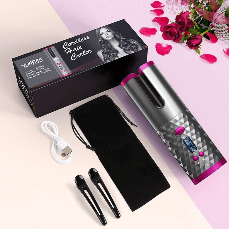 Rizador De Pelo Giratorio Automático