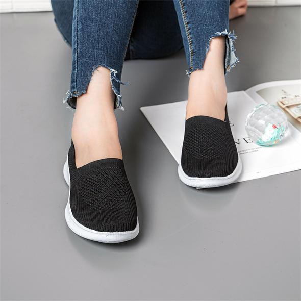 Zapatos Planos Malla Transpirable Poco Profundo Confort Caminar