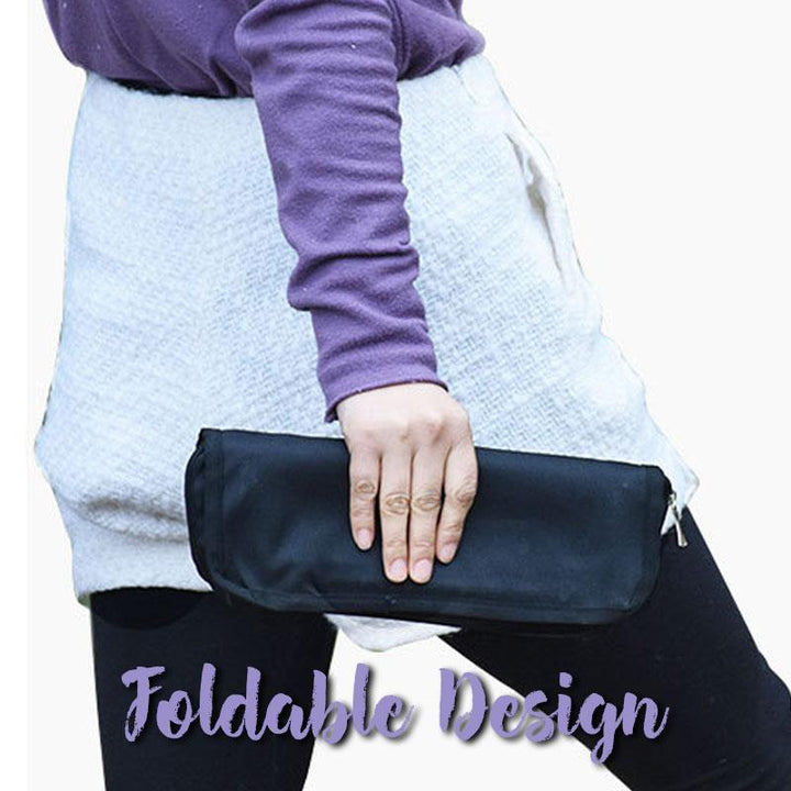 Taburete Plegable Portátil Con Bolsillo Con Cremallera