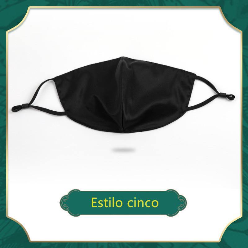 Protector solar, a prueba de polvo, mascarilla de seda de gusano de seda transpirable - MXbueno