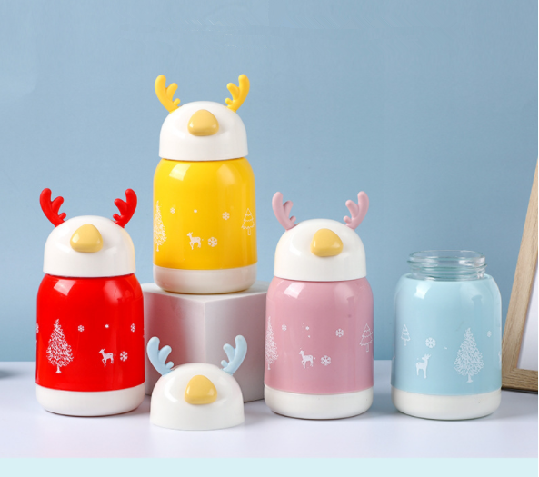 Regalo de Navidad, oso de peluche de peluche de dibujos animados lindo - MXbueno