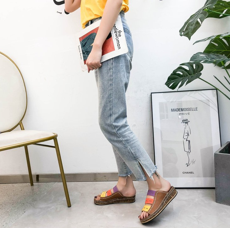 Color Antideslizante Nuevas Sandalias - MXbueno