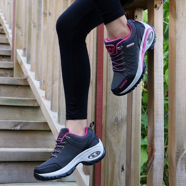 Zapatos Deportivos Con Colchón De Aire Antideslizantes Y Resistentes Al Desgaste Para Mujer