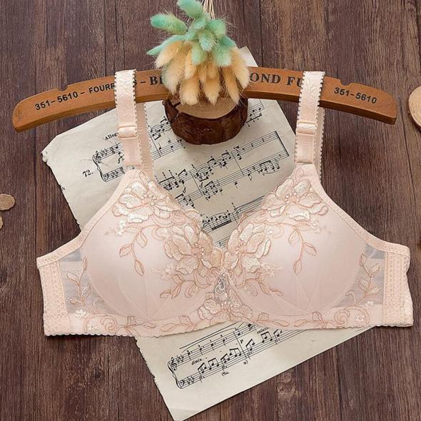 Bralette Fino Sin Hilos De Talla Grande Sujetador Sexy Para Mujer💝