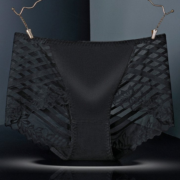 [W-Ropa Interior] Braguita Mujer Talle Medio Algodón Encaje