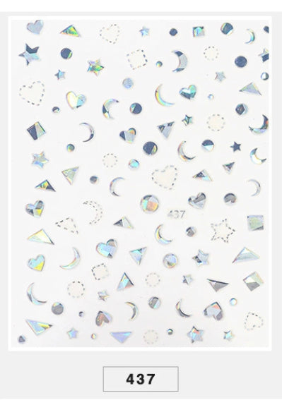 Pegatinas de uñas 3D