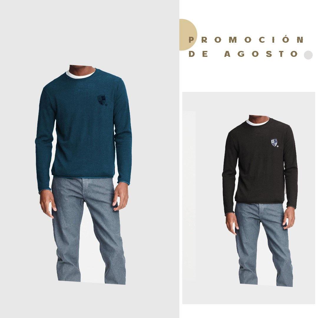 Camiseta de manga larga con multicolor para hombre - MXbueno