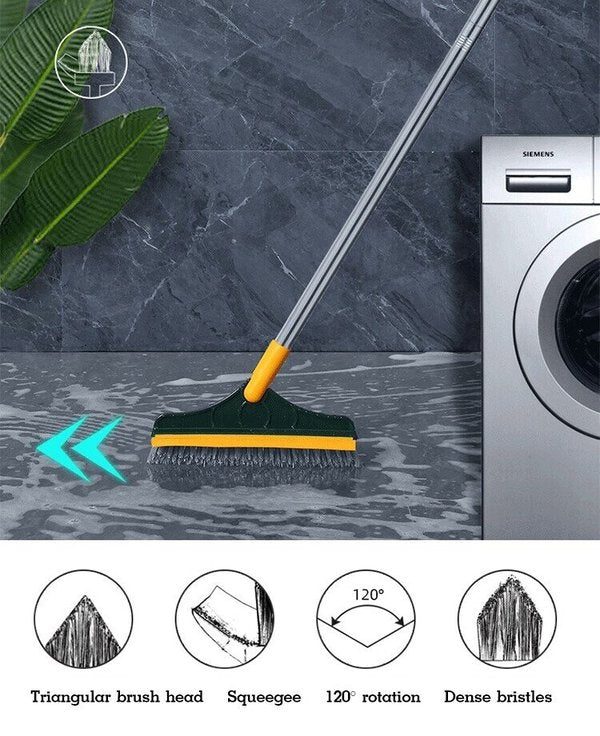 Cepillo Para Fregar Pisos Con Mango Largo