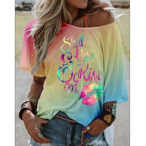 ¡VENTA! Labios estampados media manga