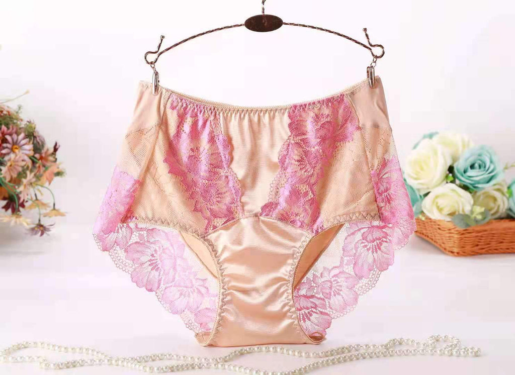 Panty De Algodón Cómodo De Malla De Talle Alto a La Cadera Completa
