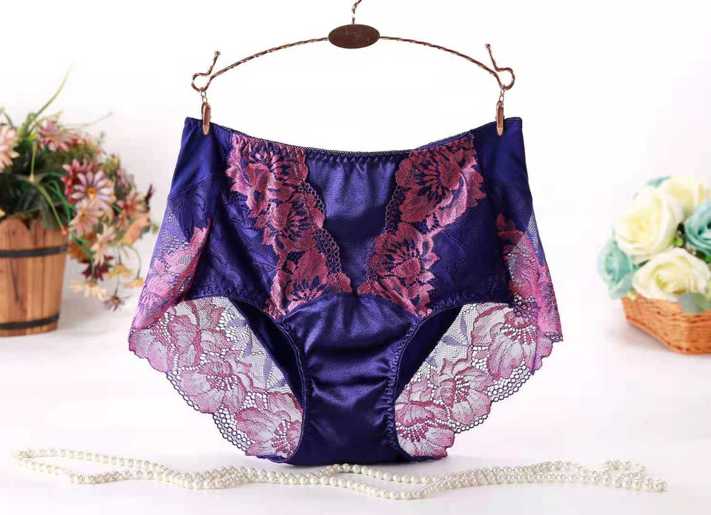 Panty De Algodón Cómodo De Malla De Talle Alto a La Cadera Completa