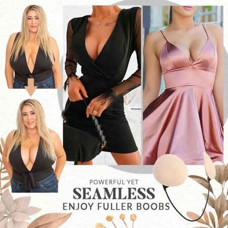 Sujetador Invisible Push-up Sin Frente Kits De Sujetador Negro Y Sin Tirantes