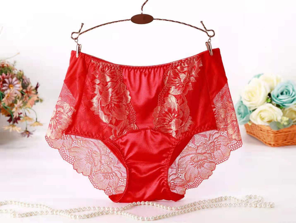 Panty De Algodón Cómodo De Malla De Talle Alto a La Cadera Completa