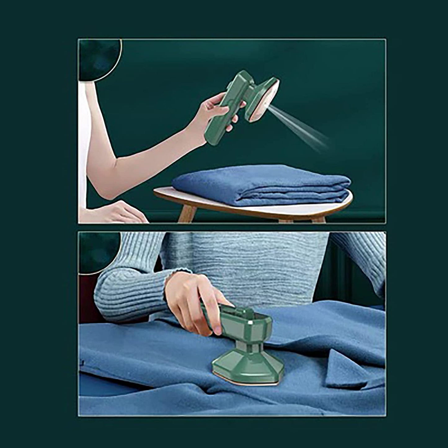 Vaporizador de ropa de mano portátil