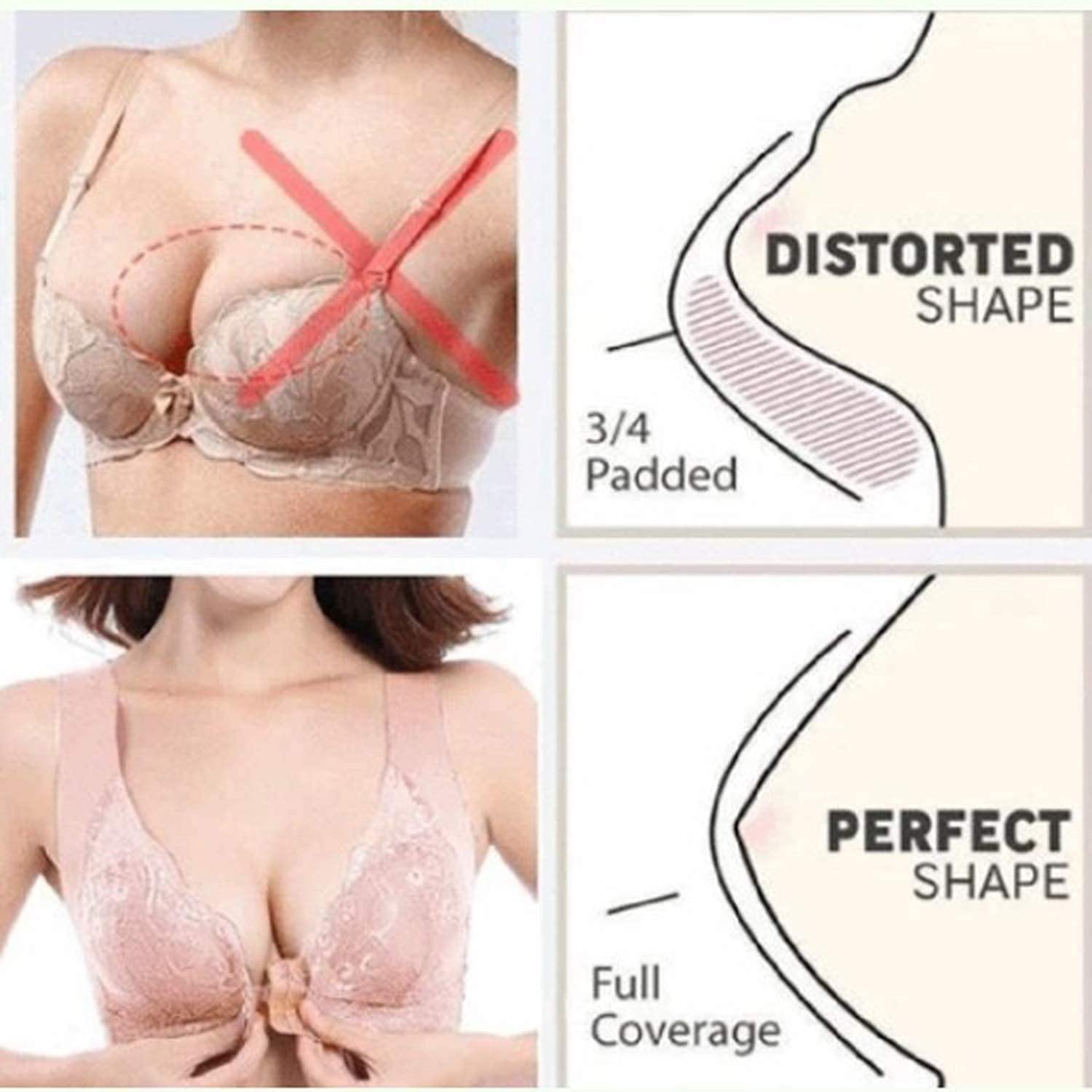 [W-Ropa Interior] Sujetador Sora, Seductive Collection Sujetadores de contorno 5D con cierre frontal