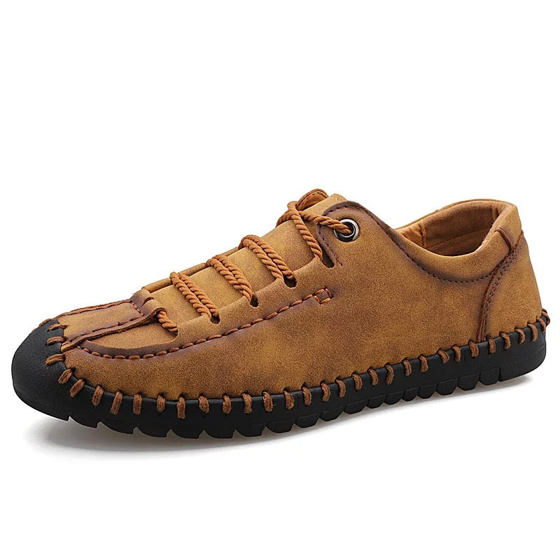 Cosido a mano zapatos casuales suaves(Tres generaciones)