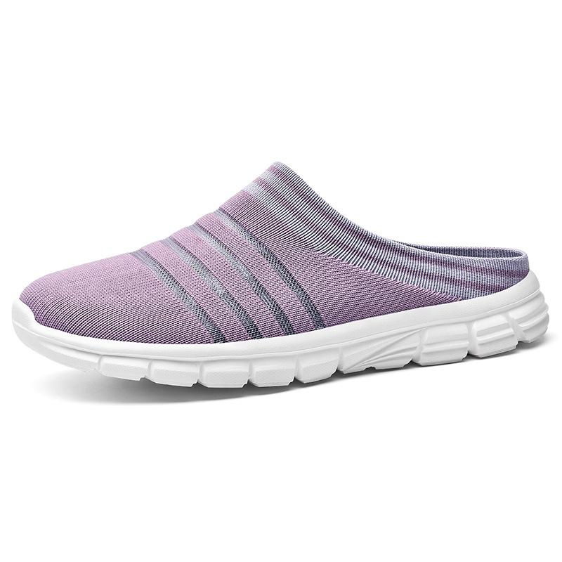 Calzado casual transpirable tejido con mosca de suela súper suave