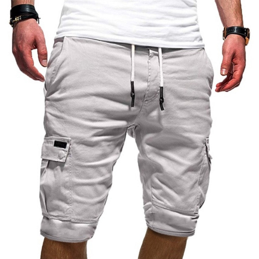 Pantalones cortos sueltos de moda para hombres