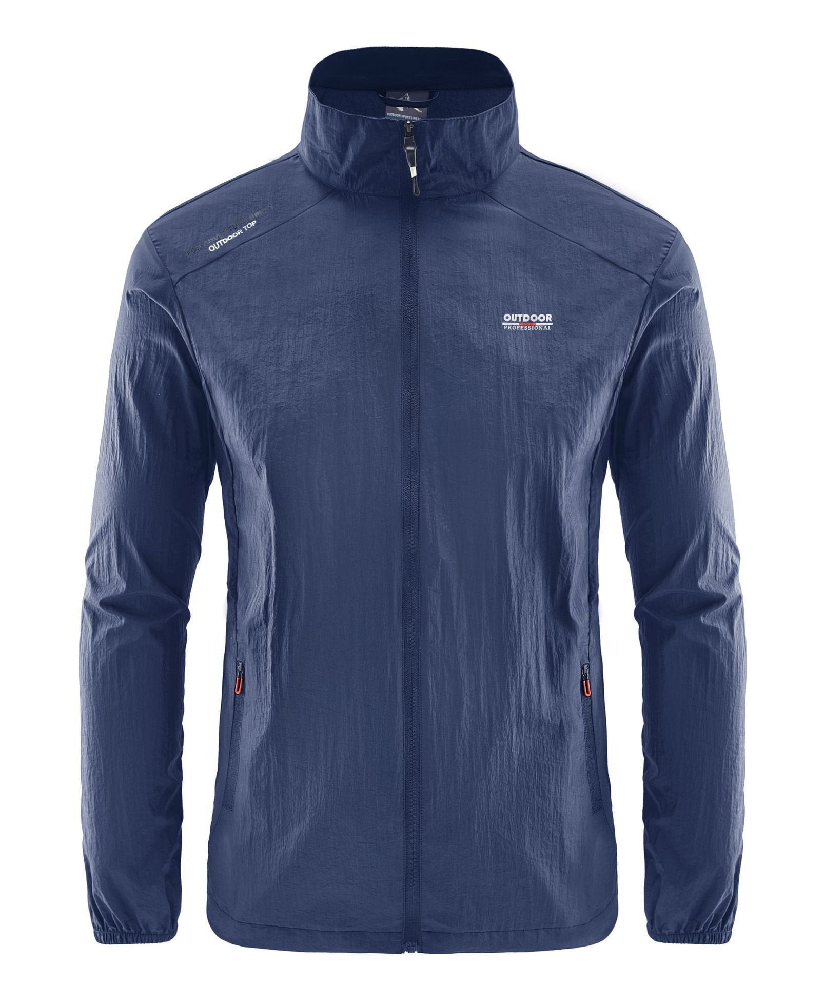 [M-Ropa] Ropa De Protección Solar Con Cuello Alzado Sin Capucha