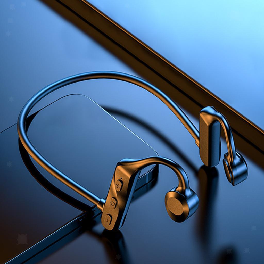 Auriculares Bluetooth 5.0 De Conducción ósea 13 Horas De Tiempo De Reproducción De Graves Para Entrenamientos