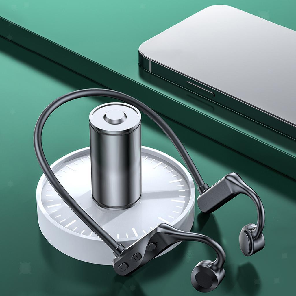 Auriculares Bluetooth 5.0 De Conducción ósea 13 Horas De Tiempo De Reproducción De Graves Para Entrenamientos