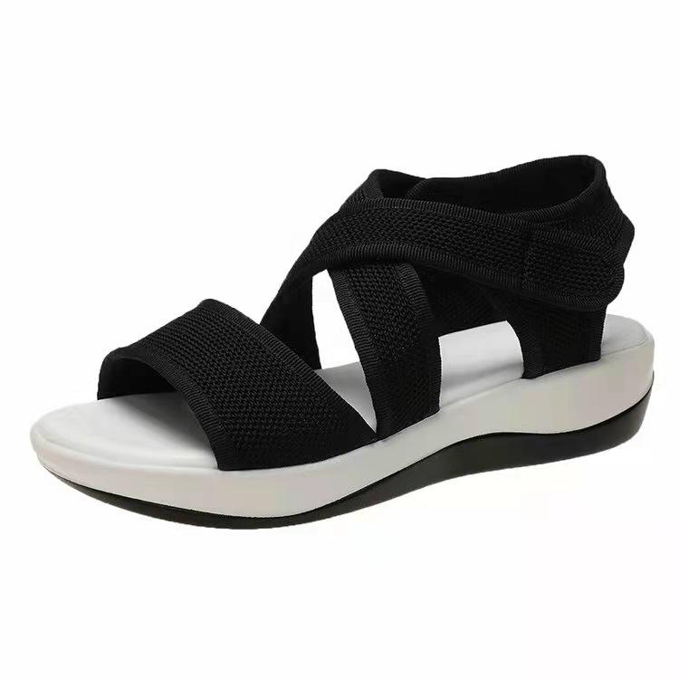 Sandalias De Suela Blanda Para Mujer