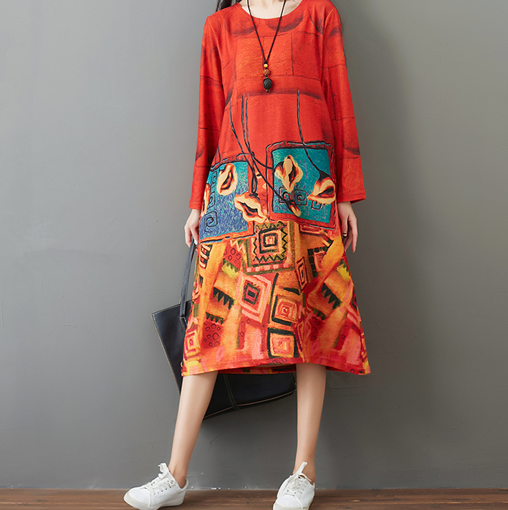 Vestido Base Elástico De Longitud Media - MXbueno