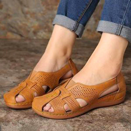 🔥Sandalias Bajas Vintage Huecas