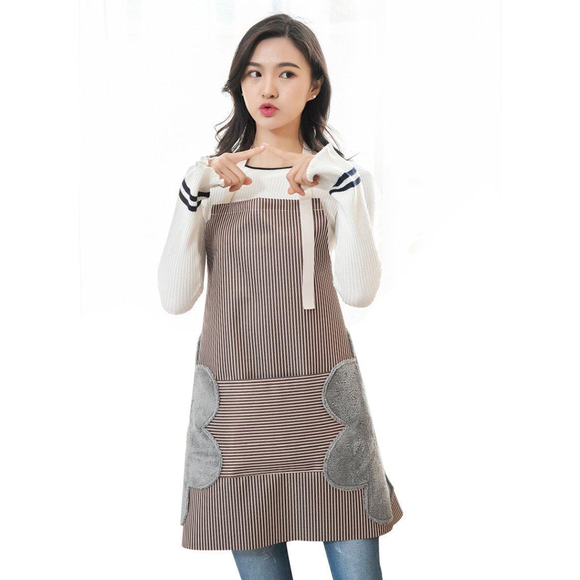 Delantal de Cocina Impermeable de Mano Borrable