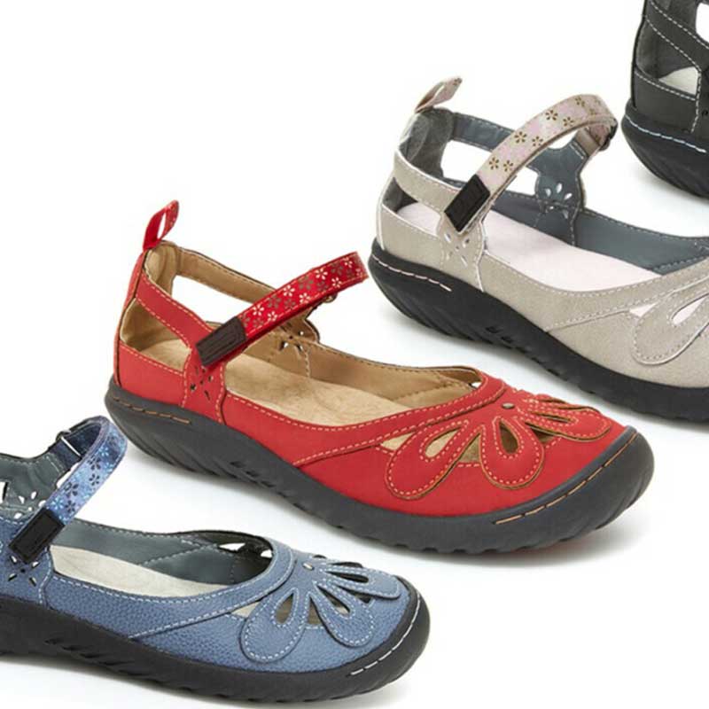 Sandalias Planas Huecas Antideslizantes Ortopédicas