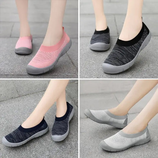 [W-Zapato] Zapatos Perezosos De Primavera Y Otoño, Zapatos Transpirables, Fondo Plano Ligero De Moda