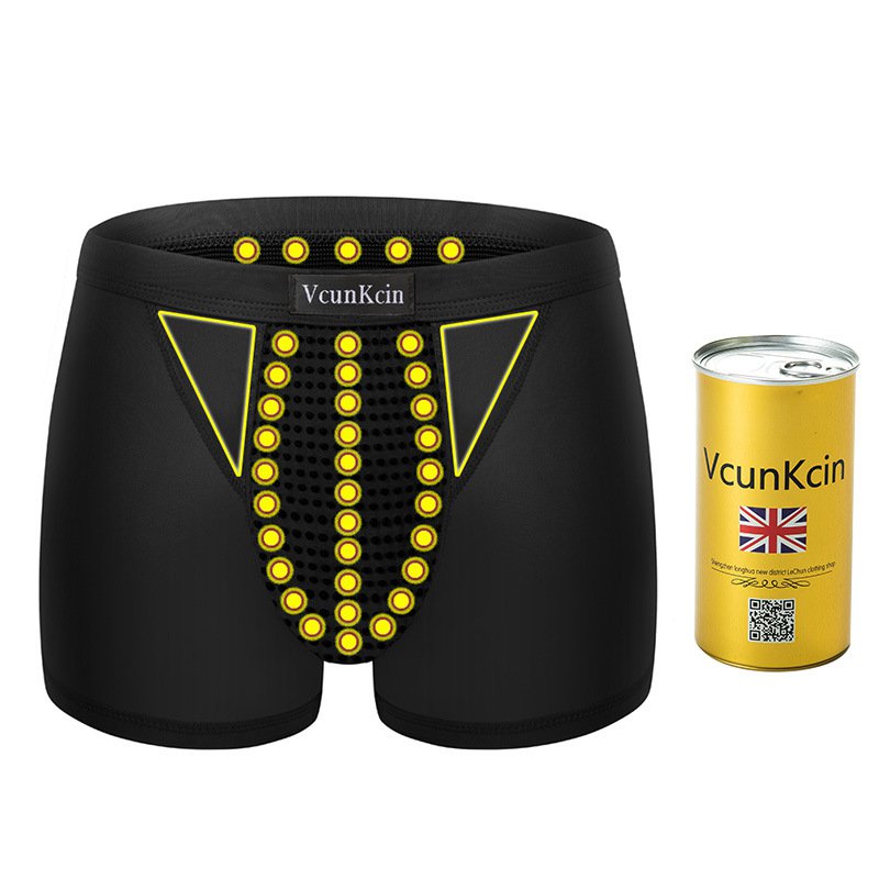 [M-Ropa Interior] Calzoncillos De Piedra Magnética Para Hombres