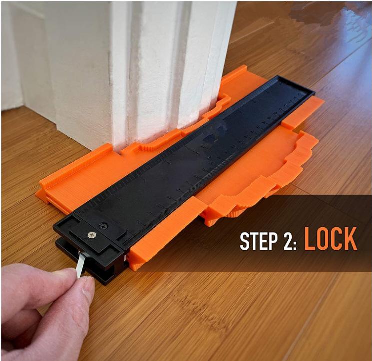 Calibre de contorno irregular Calibre de contorno de regla Radian