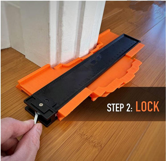 Calibre de contorno irregular Calibre de contorno de regla Radian