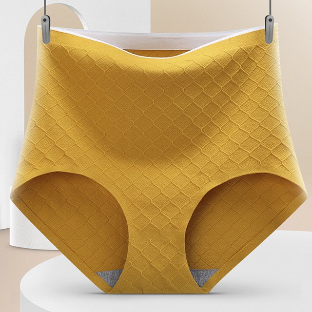 [W-Ropa Interior] Bragas De Cintura Alta Para Levantar La Cadera