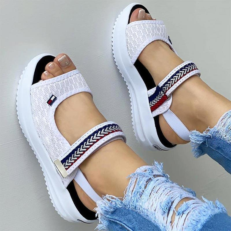 Sandalias de plataforma de verano