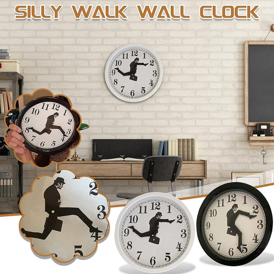 🎃Reloj De Pared Silly Walk De Preventa De Halloween