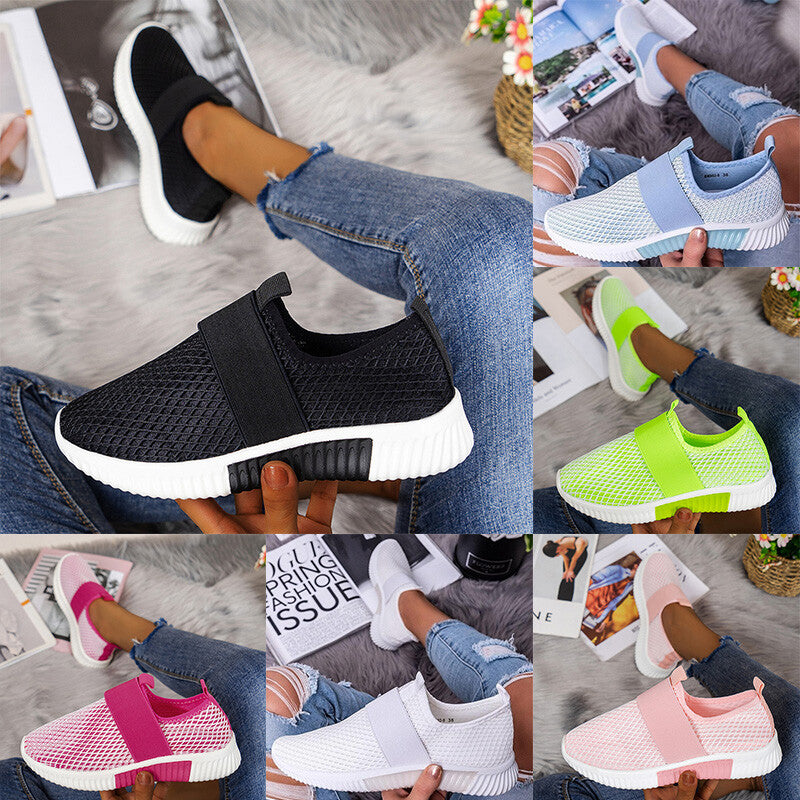 Calzado Deportivo Sin Cordones Para Mujer