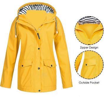 CHAQUETA IMPERMEABLE Y A PRUEBA DE VIENTO - MXbueno