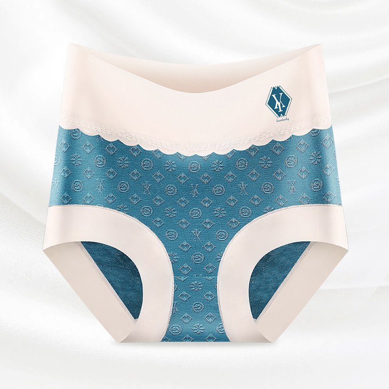 [W-Ropa Interior] Braguita Talle Alto Jacquard Grabado Modal