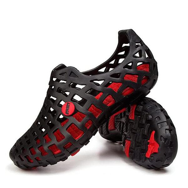 Sandalias De Agua De Playa Informales Planas Ahuecadas Transpirables