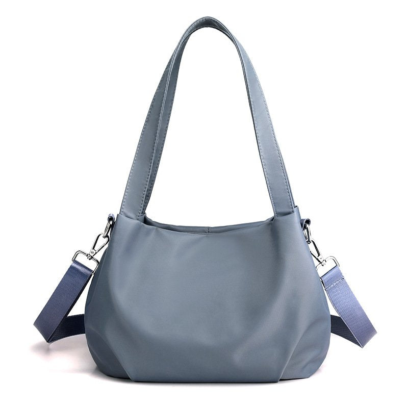 [W-Bolso] Bolso De Tela De Nylon De Moda Bolso Diagonal De Un Hombro De Tendencia Ligero