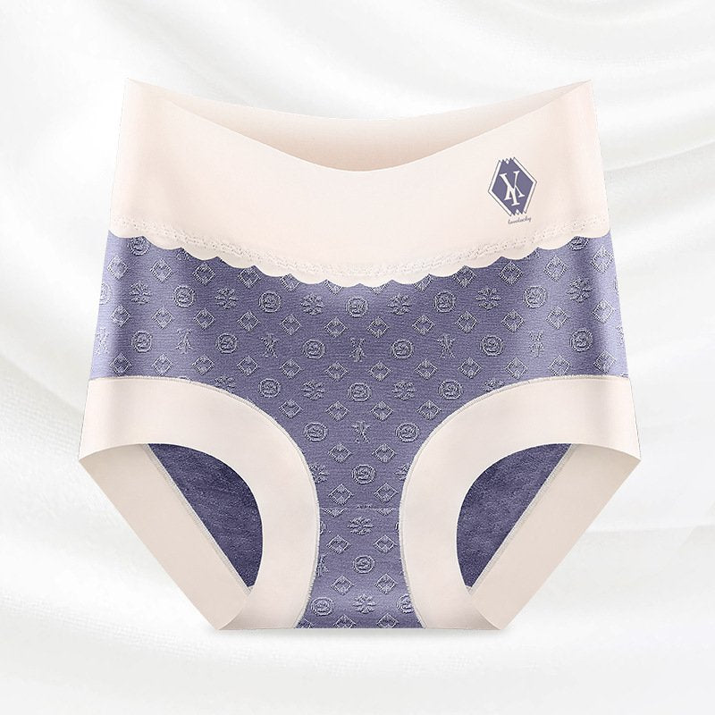 [W-Ropa Interior] Braguita Talle Alto Jacquard Grabado Modal