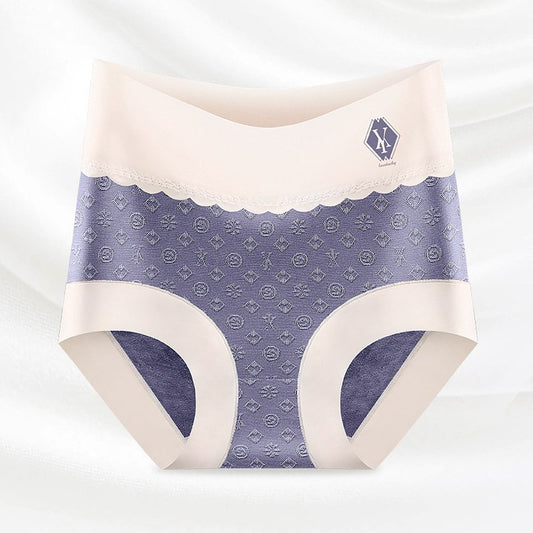 [W-Ropa Interior] Braguita Talle Alto Jacquard Grabado Modal