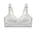 [W-Ropa Interior] Sujetador De Encaje De Copa De Cristal