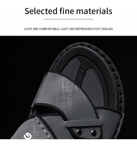 [M-Zapato] Sandalias De Hombre Para Conducir Nueva Moda Verano Antideslizante Suave