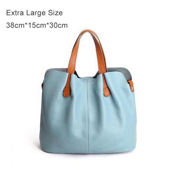 Bolso Shopper De Piel Dos En Uno