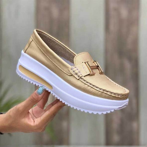 Zapatos De Plataforma Casual Para Mujer