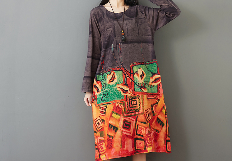 Vestido Base Elástico De Longitud Media - MXbueno