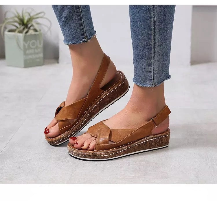 Sandalias de suela suave y cómoda para mujer